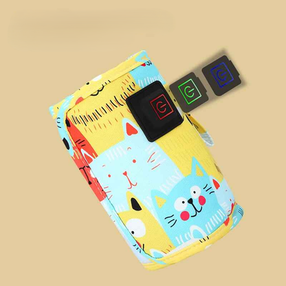 chauffe-biberon nomade easywarm étapes de chauffage