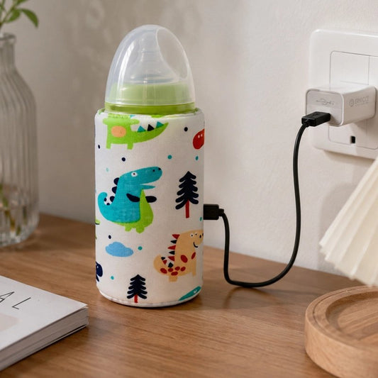 chauffe biberon nomade light connecté sur chargeur
