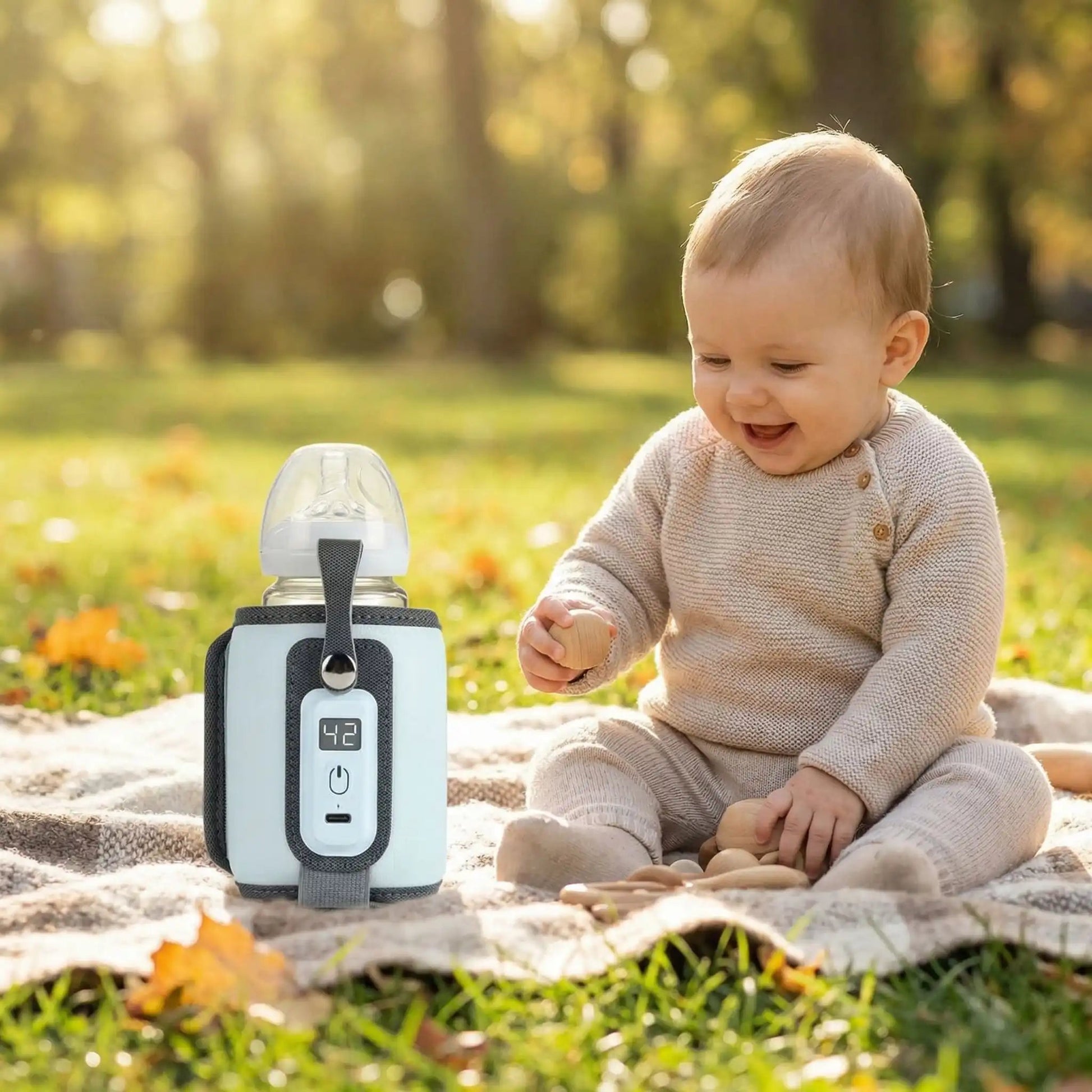 Chauffe biberon nomade | Réglable - Havre Bébé