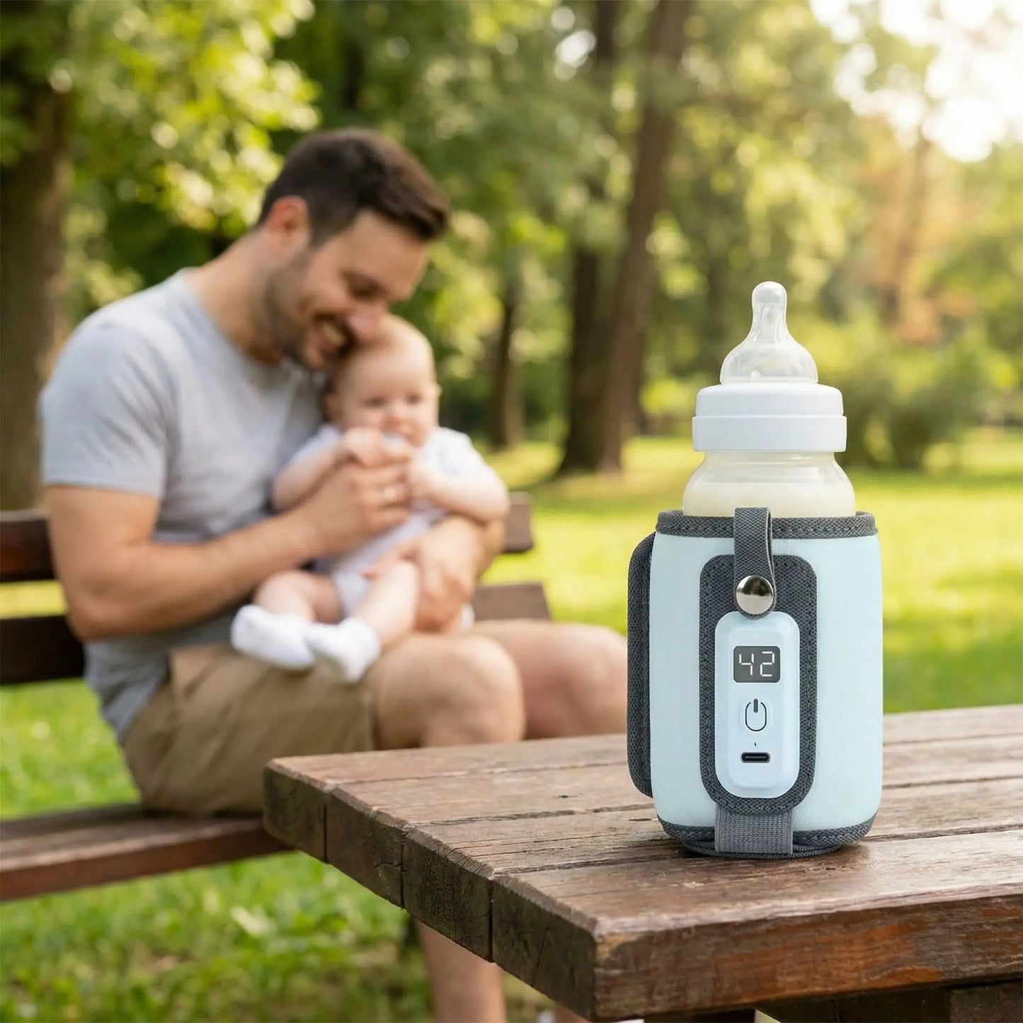 Chauffe biberon nomade | Réglable - Havre Bébé