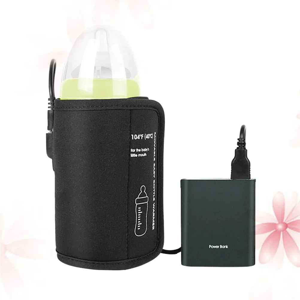 chauffe biberon nomade waterproof connecté au câble
