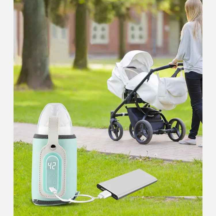 chauffe biberon portatif vif connecté au câble