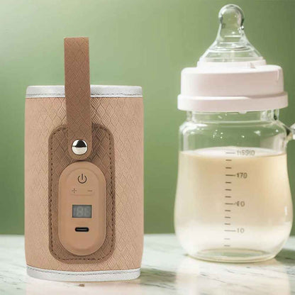chauffe biberon autonome babyflash avec biberon