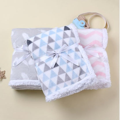 couverture poussette hiver tendre différents motifs