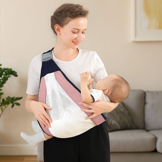 echarpe de portage confort ergonomique avec bébé