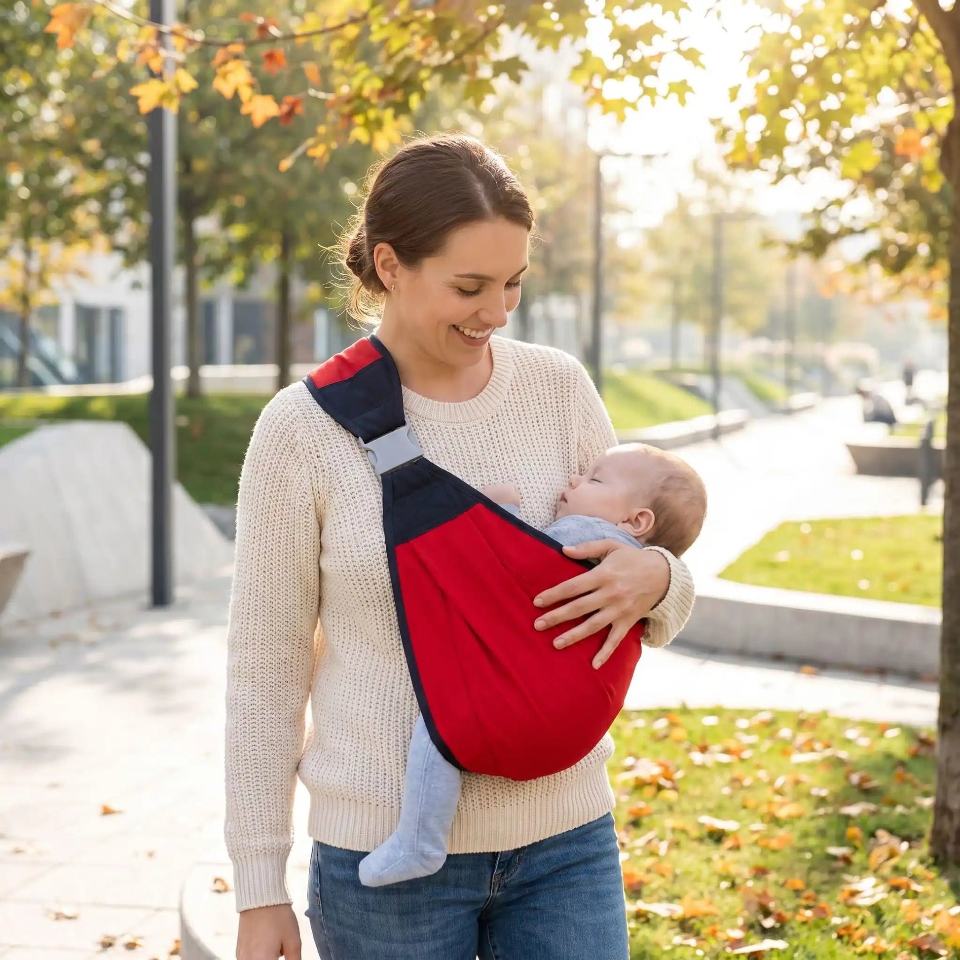 ECHARPE DE PORTAGE SIMPLE | BabyActive - Havre Bébé