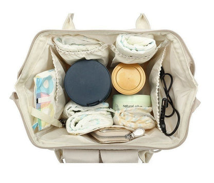 essentiels de bébé dans sac a dos a langer voyageur