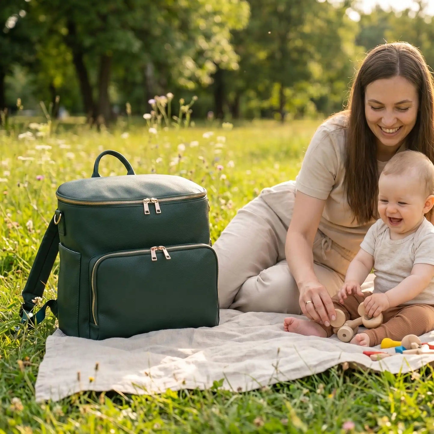 Grand sac à langer imperméable | MommyBag - Havre Bébé