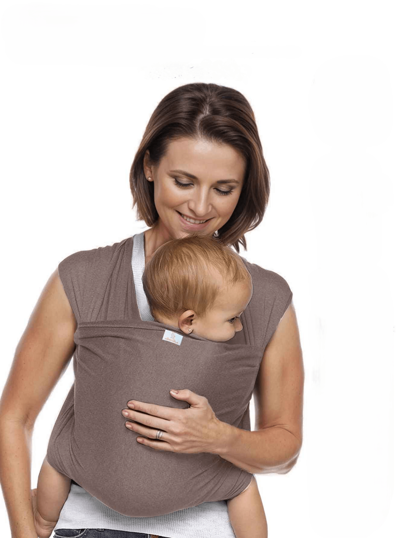 maman avec bébé dans bebe portage echarpe comfy freedom