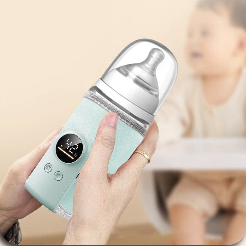 maman porte chauffe biberon voyage compact intelligent