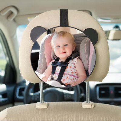 MIROIR BEBE POUR VOITURE | Vue Parfaite - Havre Bébé