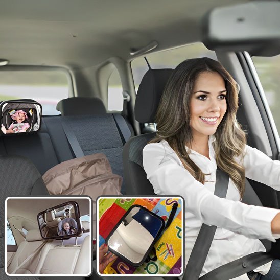 Miroir bébé voiture | Grand Angle Sécurité - Havre Bébé