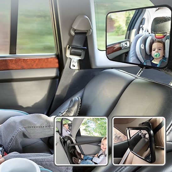 Miroir bébé voiture | Grand Angle Sécurité - Havre Bébé