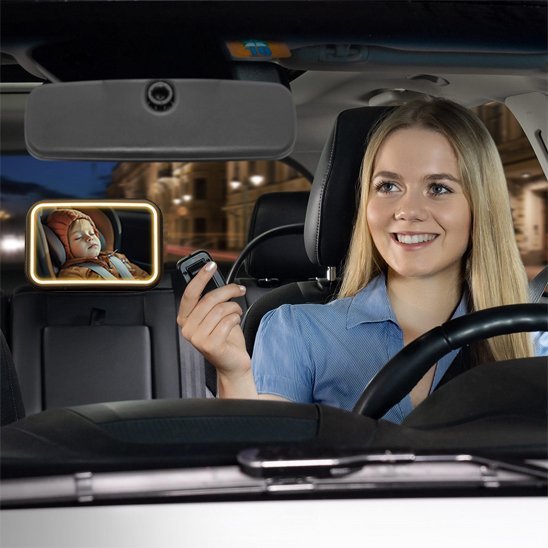 Miroir bébé voiture | Vision Parfaite - Havre Bébé