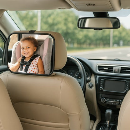 MIROIR POUR BEBE VOITURE | Surveillance Optimale - Havre Bébé