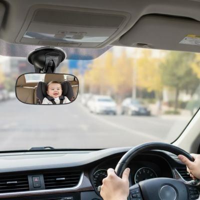Miroir voiture bébé | Vision Sécurisée - Havre Bébé