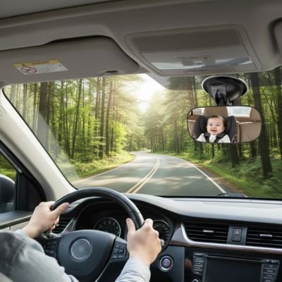Miroir voiture bébé | Vision Sécurisée - Havre Bébé