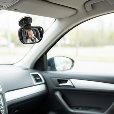 MIROIR VOITURE POUR BEBE | Incassable Sécurité - Havre Bébé