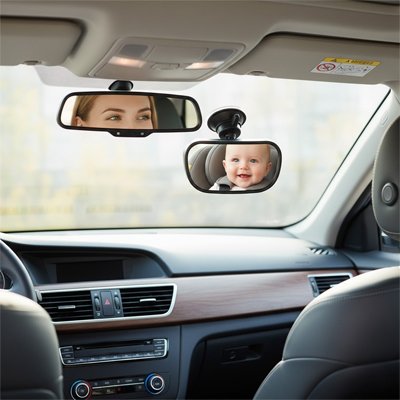 MIROIR VOITURE POUR BEBE | Incassable Sécurité - Havre Bébé