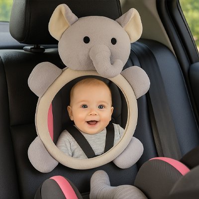 MIROIR VOITURE POUR BEBE | Solide - Havre Bébé