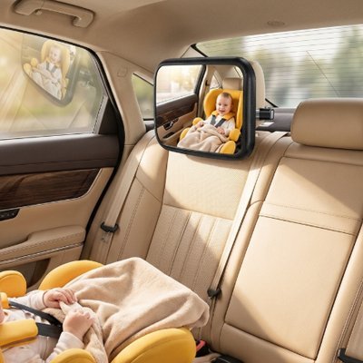 MIROIR VOITURE POUR BEBE | Vision Optimale - Havre Bébé