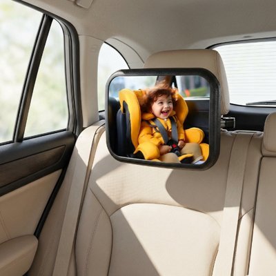 MIROIR VOITURE POUR BEBE | Vision Optimale - Havre Bébé