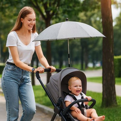 Ombrelles poussettes | Protection Optimale - Havre Bébé