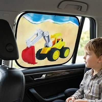 Pare soleil voiture bébé | Léger - Havre Bébé