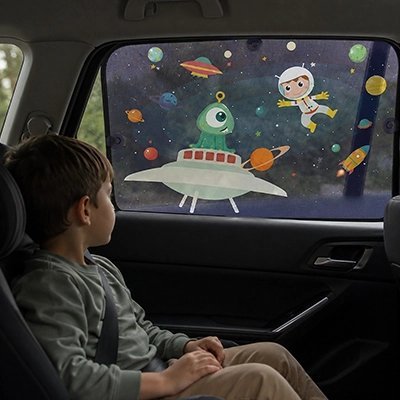 Pare soleil voiture bébé | Sain - Havre Bébé