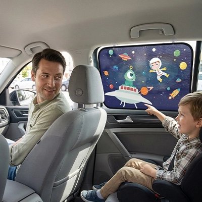 Pare soleil voiture bébé | Sain - Havre Bébé
