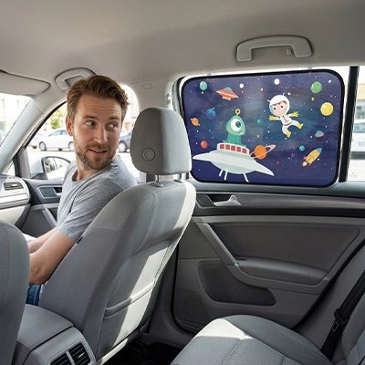 Pare soleil voiture bébé | Sain - Havre Bébé