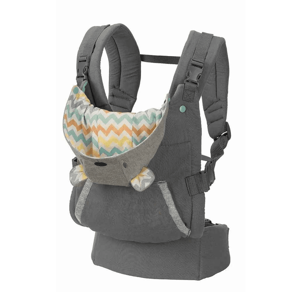porte bebe physio cosy ergonomique gris