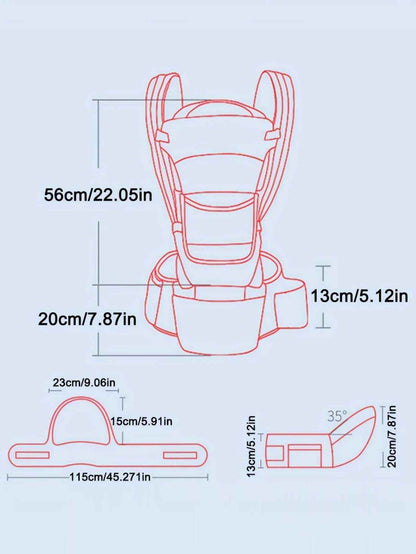 porte-bébé physiologique les mesures 
