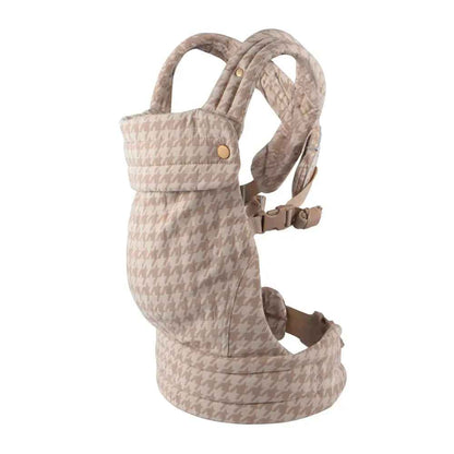 porte-bébé physiologique coton naturel marron