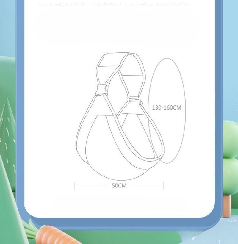 porte - bébé ultracomfort la taille
