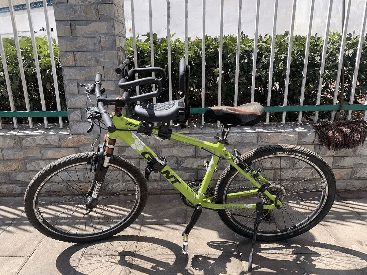 porte bebe velo avant aventure family avec vélo