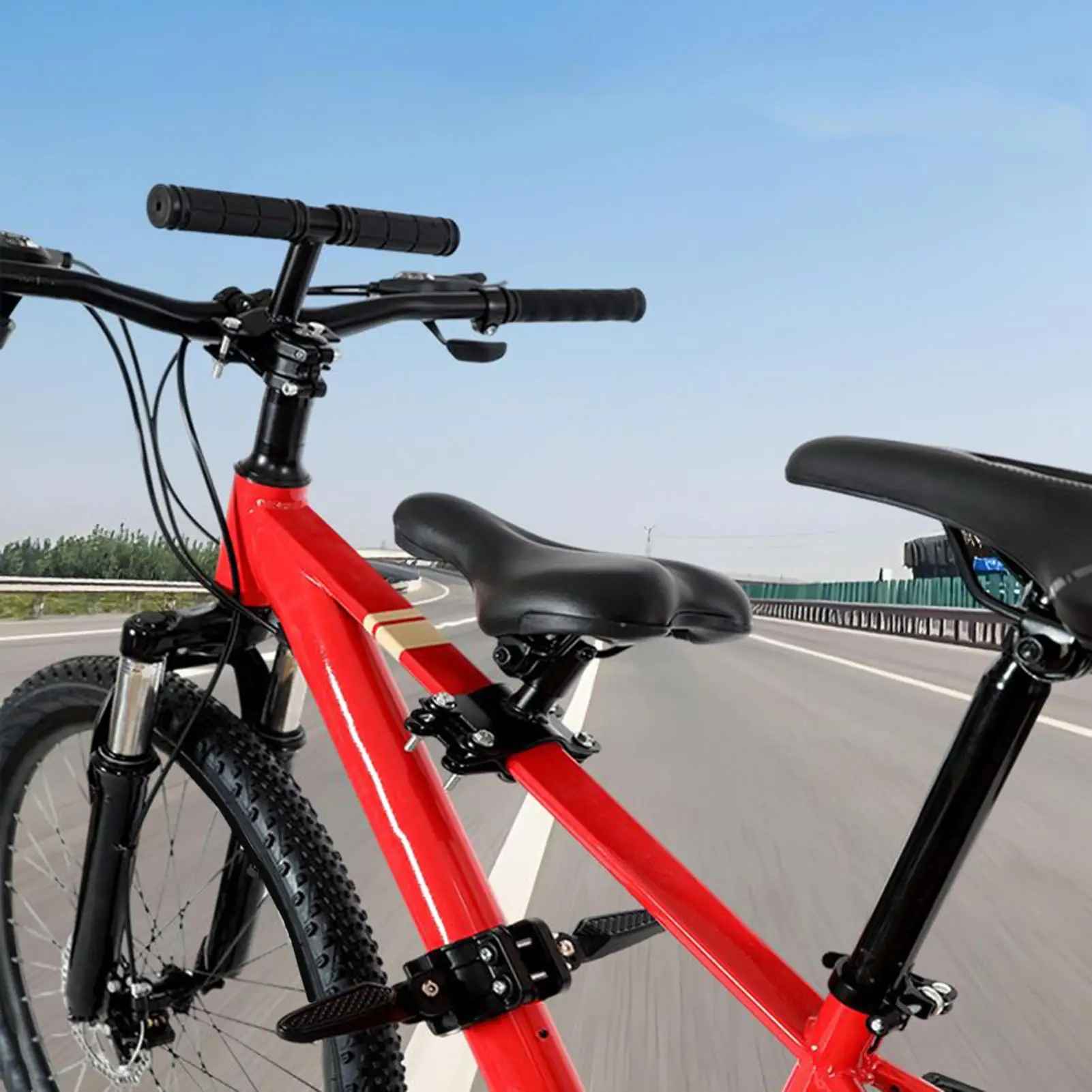 porte bebe velo avant sécur avec vélo