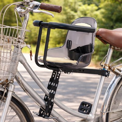 porte bébé vélo babysafe attaché sur le vélo 