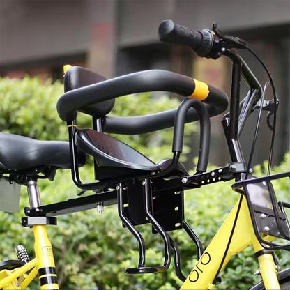 porte bebe velo secucomfort fixé sur le vélo