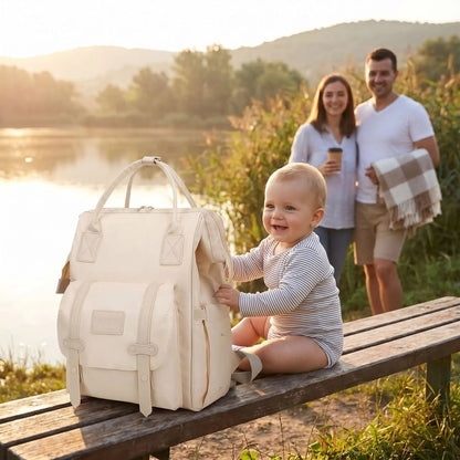 SAC A DOS A LANGER BEBE IMPERMEABLE | AquaProtect - Havre Bébé
