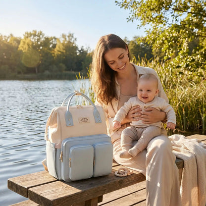 SAC A DOS A LANGER BEBE IMPERMEABLE | BabyLight - Havre Bébé