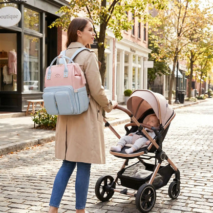 SAC A DOS A LANGER BEBE IMPERMEABLE | BabyLight - Havre Bébé