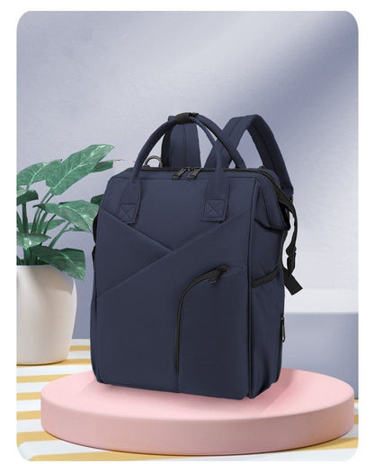 SAC A DOS A LANGER CHIC | Bleu - Havre Bébé