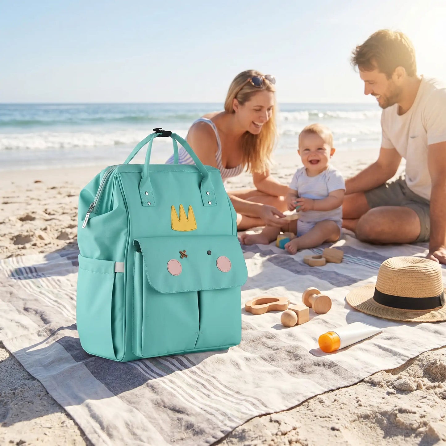 Sac à dos à langer imperméable | Stylé - Havre Bébé