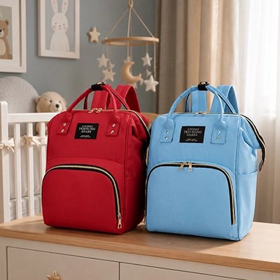 sac à dos à langer imperméable top différents couleurs