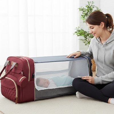 sac a dos a langer premium organisateur comme lit