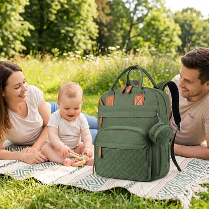 SAC A LANGER A DOS CHIC | MomGreen - Havre Bébé