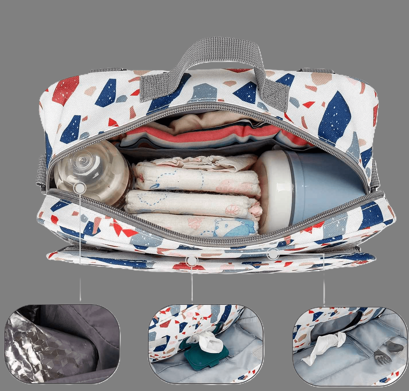 Sac à langer baby chic | Stones - Havre Bébé