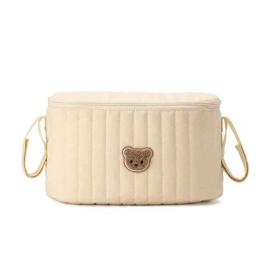 sac a langer bebe attachable élégance beige