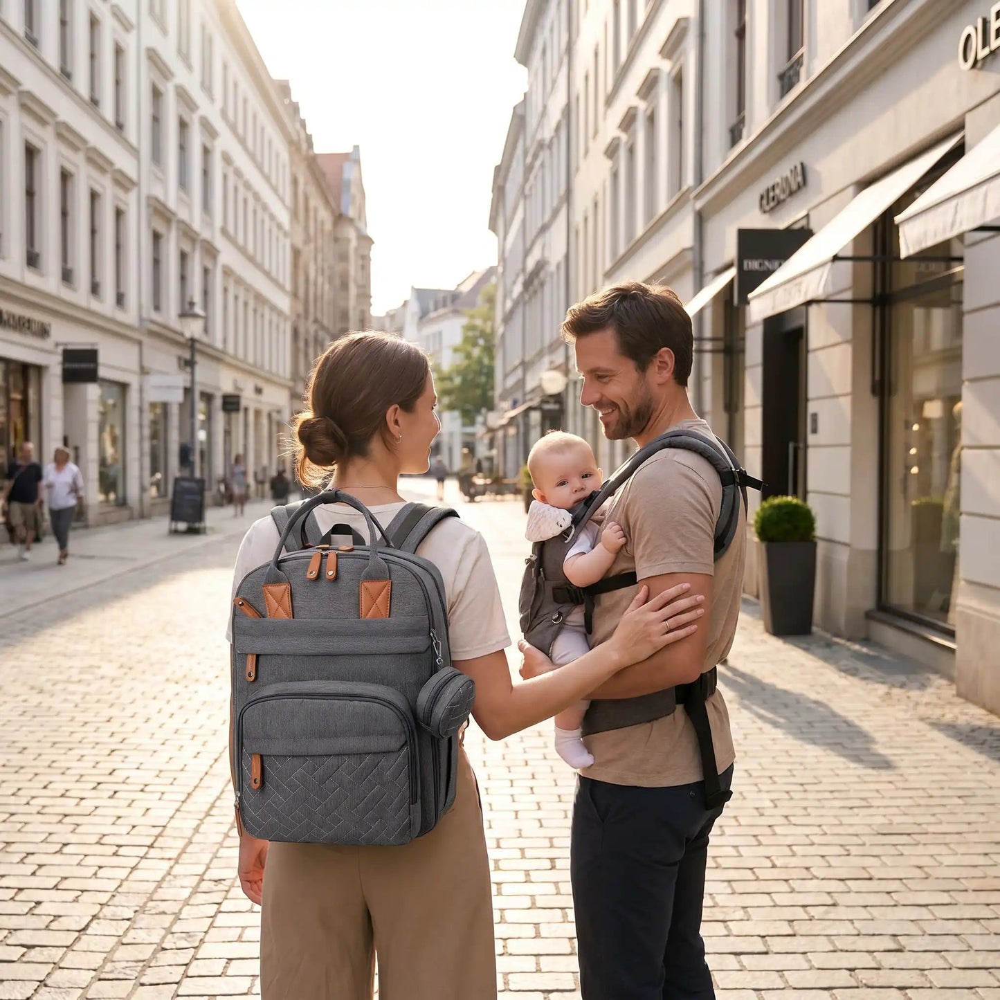 SAC A LANGER BEBE CHIC | MamanLibre - Havre Bébé